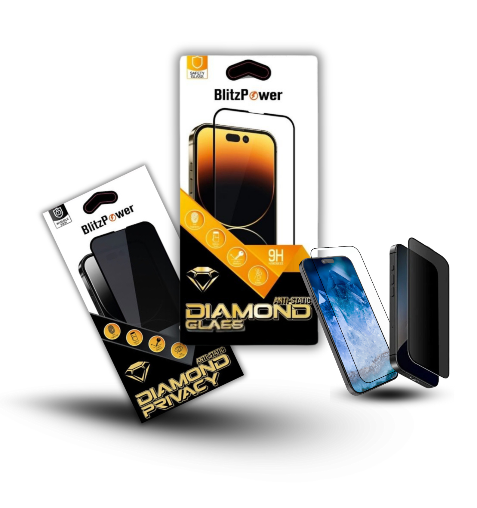 BlitzPower Diamond Glass ürünleri